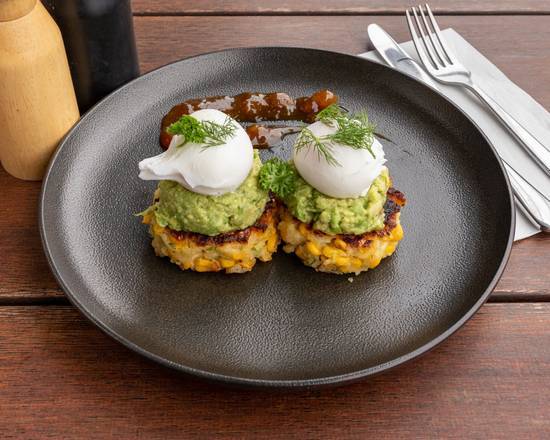 Ricotta & Sweet Corn Fritters